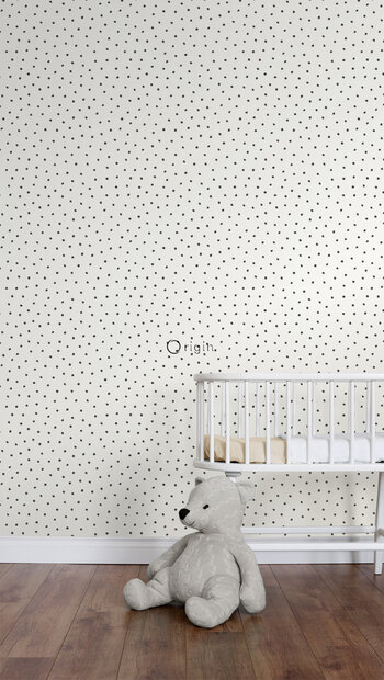 Origin Wallcoverings Precious (incl. Gratis Lijm*) 347699 - Zwart / Wit