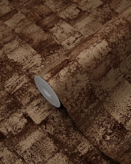 Origin Wallcoverings Raw Elegance (incl. Gratis Lijm*) 347358 - Rood