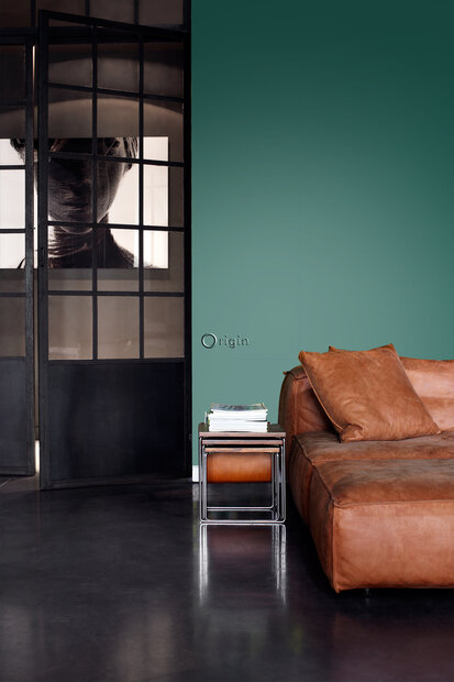 Origin Wallcoverings Raw Elegance (incl. Gratis Lijm*) 347216 - Blauw