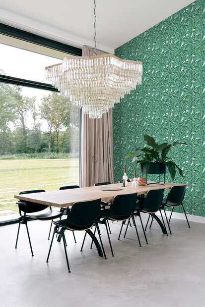 Origin Wallcoverings Wunderkammer (incl. Gratis Lijm*) 347437 - Groen