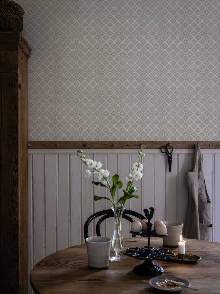 Dutch Wall Decor Gammalsvenska Klassiker 516-01 (incl. Gratis Lijm*) Grijs