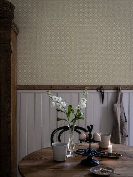 Dutch Wall Decor Gammalsvenska Klassiker 516-02 (incl. Gratis Lijm*) Geel