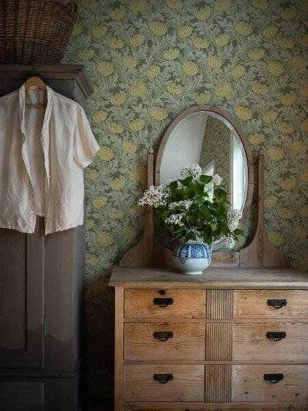 Dutch Wall Decor Gammalsvenska Klassiker 519-03 (incl. Gratis Lijm*) Geel