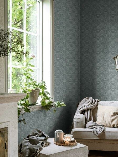 Dutch Wall Decor Gammalsvenska Klassiker 520-04 (incl. Gratis Lijm*) Groen