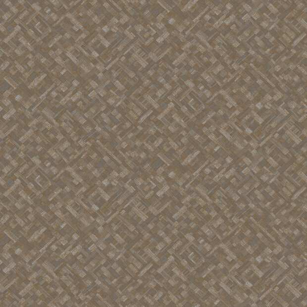Dutch Wallcoverings Level Two LV1702 - Bruin Behang