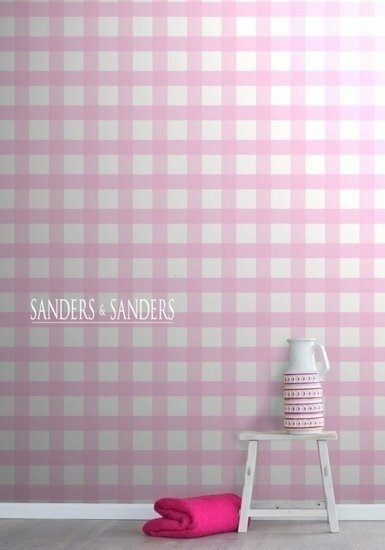 Sanders &amp; Sanders Trends &amp; More behang 935248 - Roze Behang