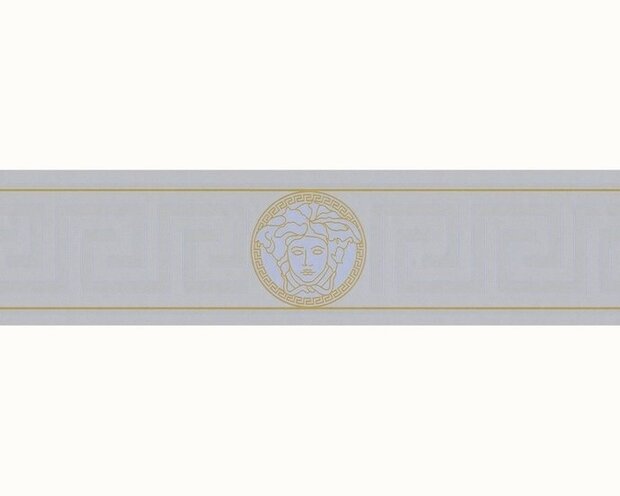 Versace 93522-5 Rand - Goud zilver Behang