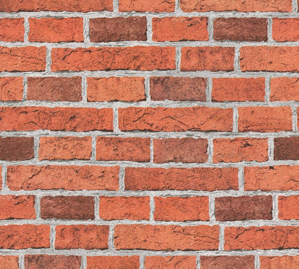 AS Creation Dekora Natur behang 7798-16 - Rood / Grijs Behang