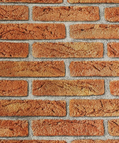 Rasch Steen behang rood/bruin 276811 Behang