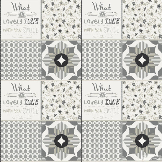 Cozz Smile behang 61171-06 Patchwork Behang