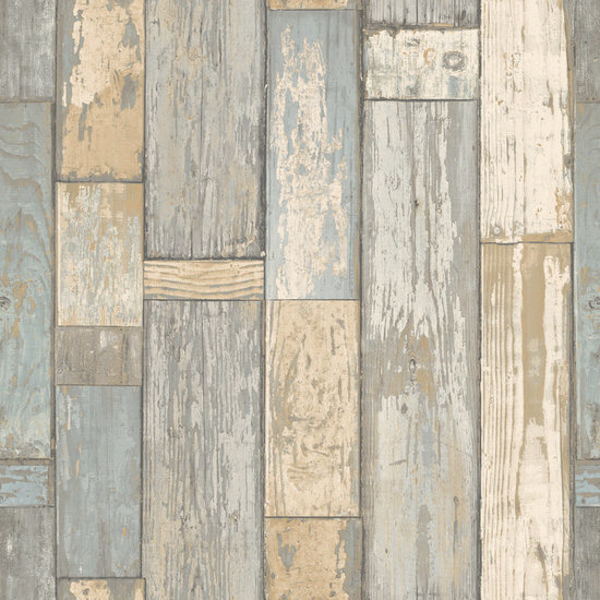 Dutch Exposed Warehouse behang ew3401 hout Behang