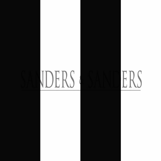Sanders &amp; Sanders Trends &amp; More behang 935221 - Zwart - Wit Behang