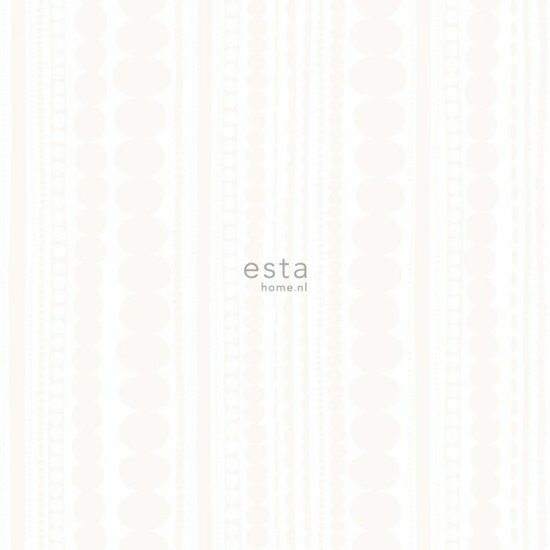 Esta #FAB HD 138836 - Zilver - Wit Behang