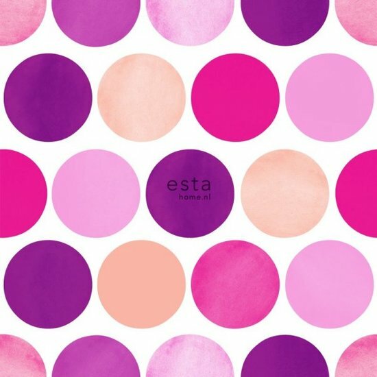 Esta #FAB HD 138859 - Roze Behang