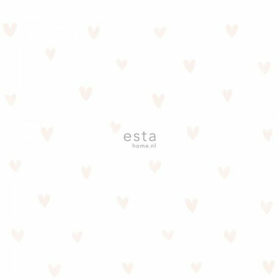 Esta #FAB HD 138864 - Zilver - Wit Behang