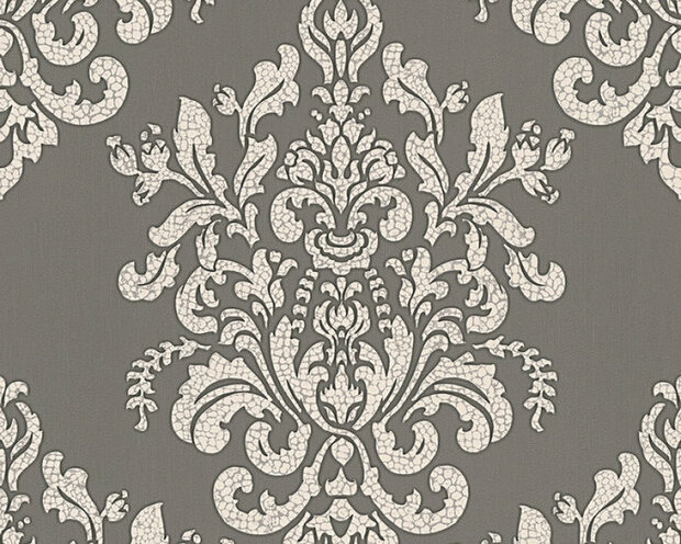 AS Creation Hermitage 10 - 341432/34143-2 - Grijs / Zilver Behang