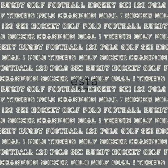 Esta College 138803 - Grijs Behang