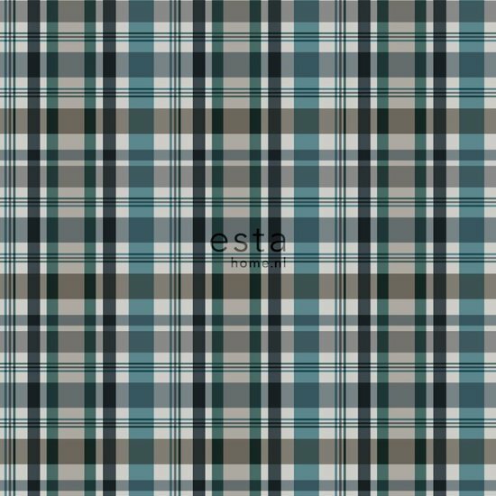 Esta Regatta Crew - Surf Edition 138822 - Zwart - Groen Behang