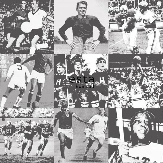 Esta College 138827 - Zwart Wit Behang