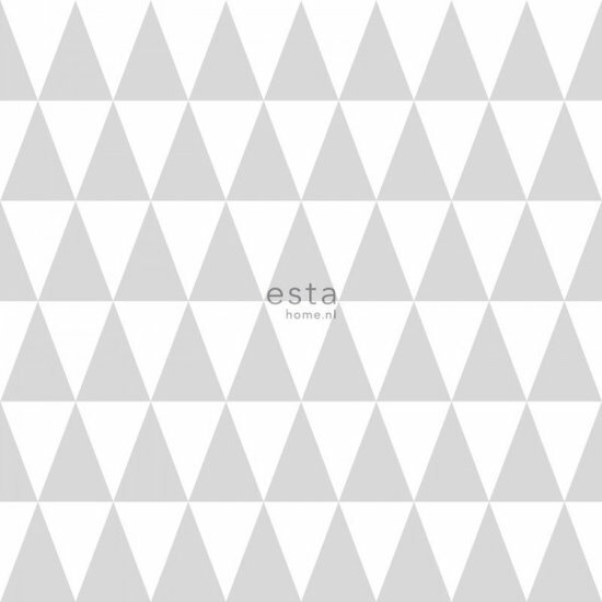 Esta Greenhouse 128842 - Wit - Grijs Behang