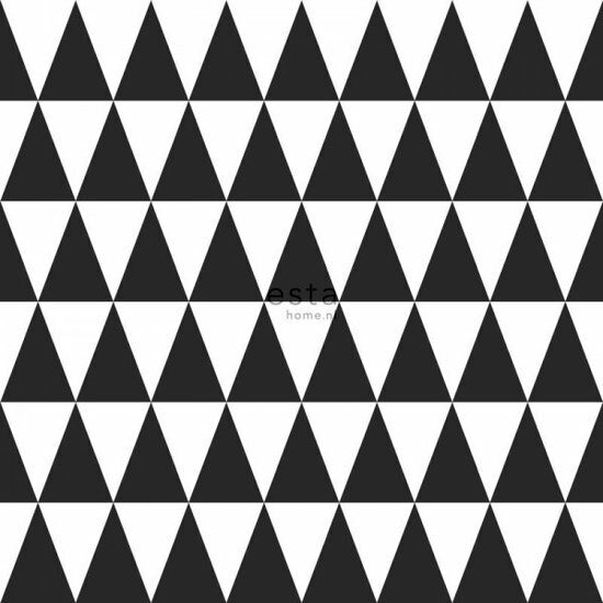 Esta Greenhouse 128845 - Zwart Wit Behang