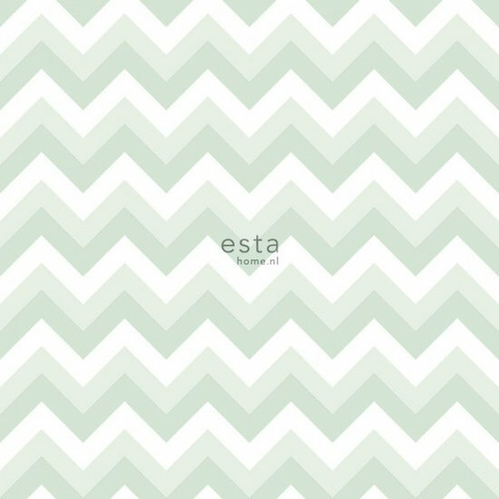 Esta Little Bandits 128858 - Groen Behang