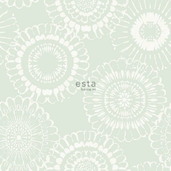 Esta Little Bandits 128861 - Groen Behang