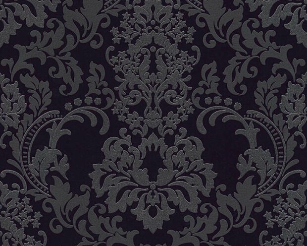 AS Creation Neue Bude 2.0 36166-3 - Zwart / Zilver Behang