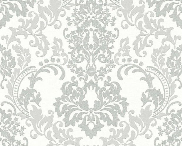 AS Creation Neue Bude 2.0 36166-4 - Grijs / Wit Behang