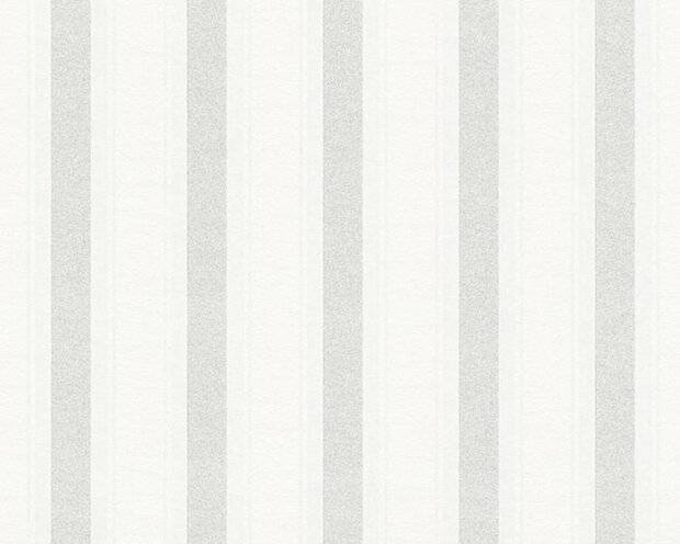 AS Creation Neue Bude 2.0 36167-1 - Wit met glitter Behang