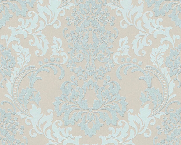 AS Creation Neue Bude 2.0 36166-2 - Blauw / Beige Behang