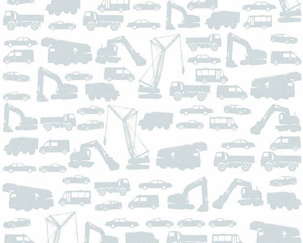 AS Creation Little Stars 35815-2 - Grijs Behang