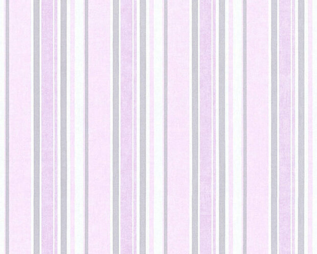 AS Creation Little Stars 35849-4 - Roze / Zilver Behang