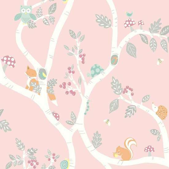 Dutch Wallcoverings Make Believe Woodland 12492 Behang