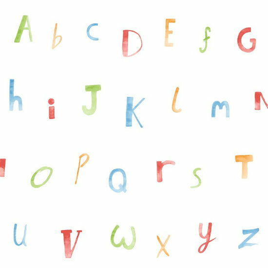 Dutch Wallcoverings Make Believe Alphabet 12560 Behang