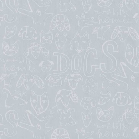 BN Wallcoverings Smalltalk 219250 - Blauw - Groen Behang