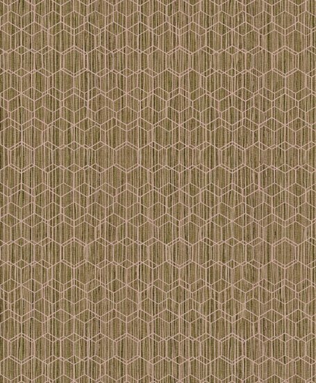 BN Wallcoverings Dimensions 219624 - Groen - Roze Behang