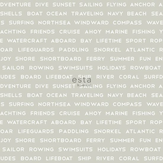 Esta Regatta Crew - Surf Edition 138958 - Beige Behang