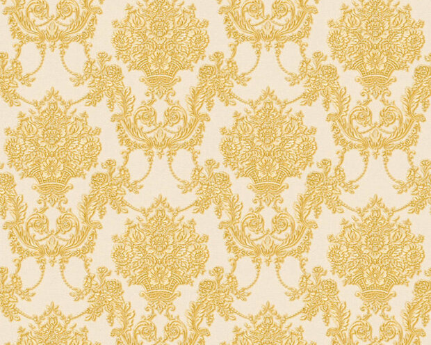 AS Creation Chateau 5 34492-4 - Goud / Geel Behang