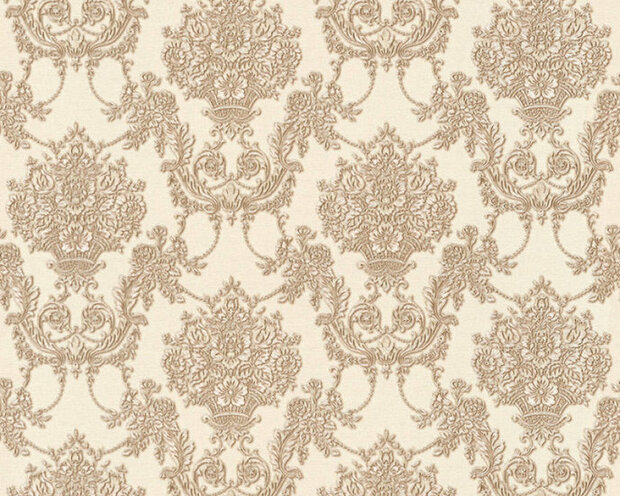 AS Creation Chateau 5 34492-5 - Brons / Bruin Behang