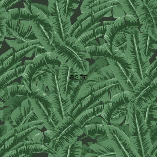 Esta Home Jungle Fever 138985 - Groen Behang