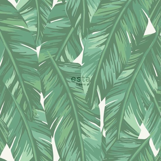 Esta Home Jungle Fever 139014 - Groen Behang