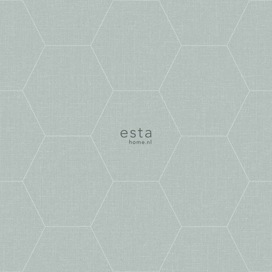 Esta Blush 148750 - Blauw Behang