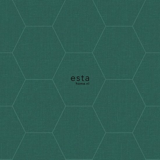 Esta Blush 148752 - Groen Behang