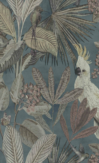 BN Wallcoverings Panthera 220124 - petrol Behang