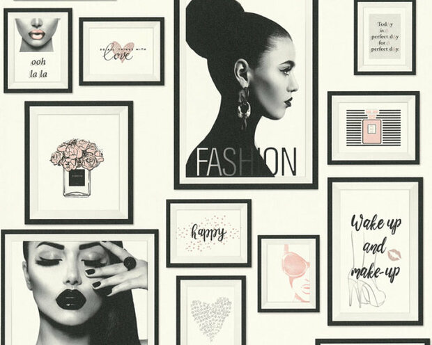 AS Creation Metropolitan Stories | 36918-1 - Zwart / Wit Behang