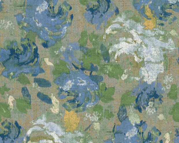 AS Creation Character 36772-7 - Blauw / Groen Behang