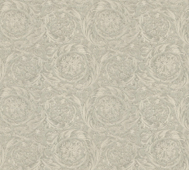 Versace Home 4 - 36692-1 - Zilver - Grijs Behang