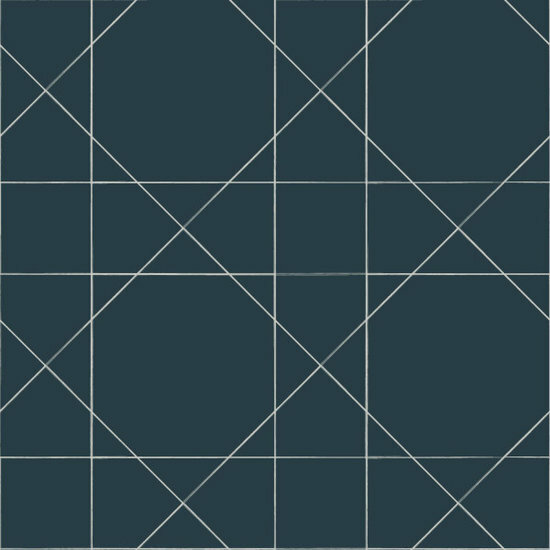 Esta Home Scandi Cool 139093 - Blauw Behang