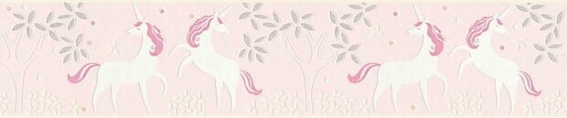 AS Creation Boys and Girls 6 36990-3 - Roze / Zilver Behang